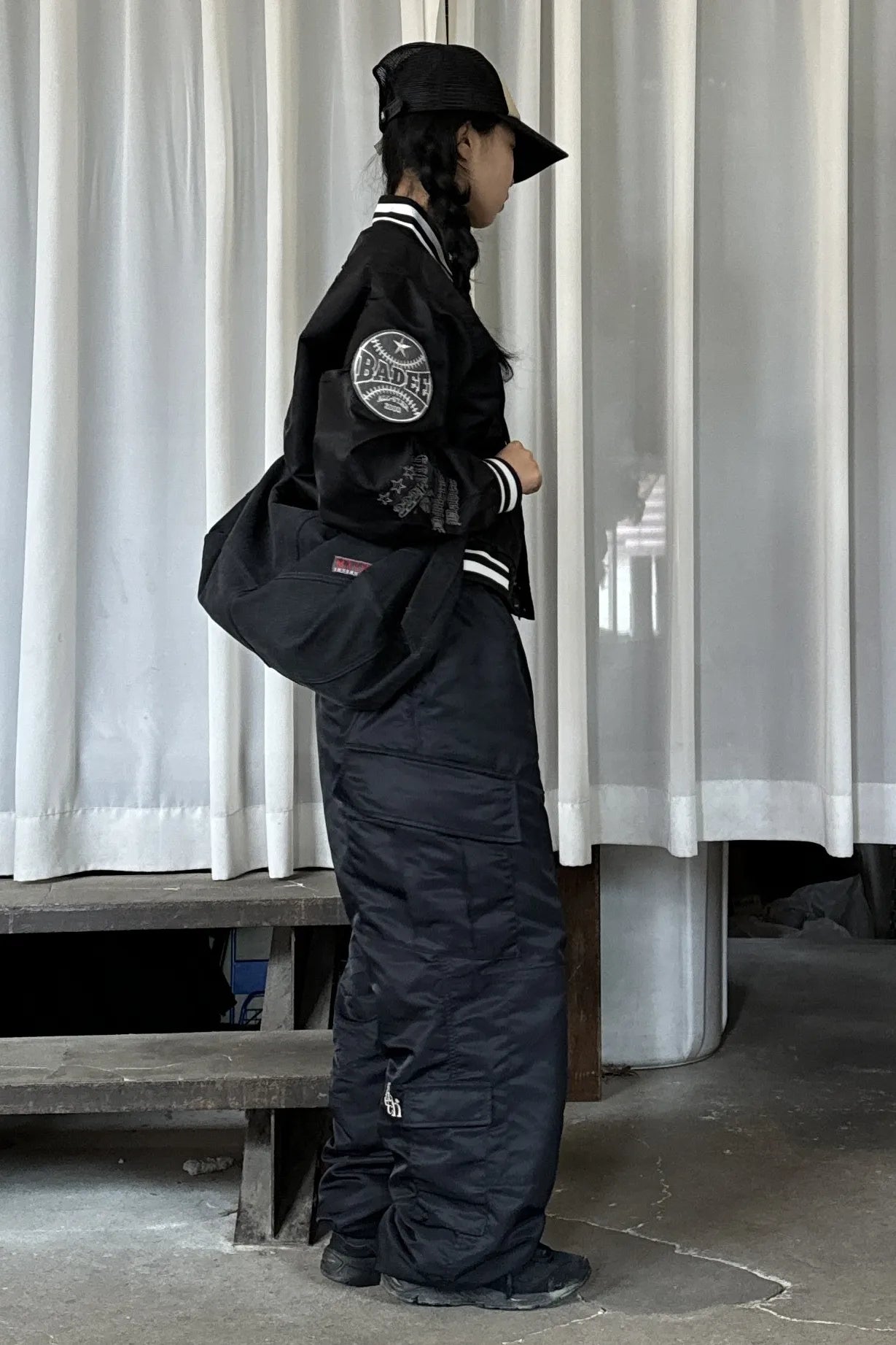 【𝘱𝘳𝘦-𝘰𝘳𝘥𝘦𝘳】SCULPTOR Vintage Canvas Duffel Bag Black