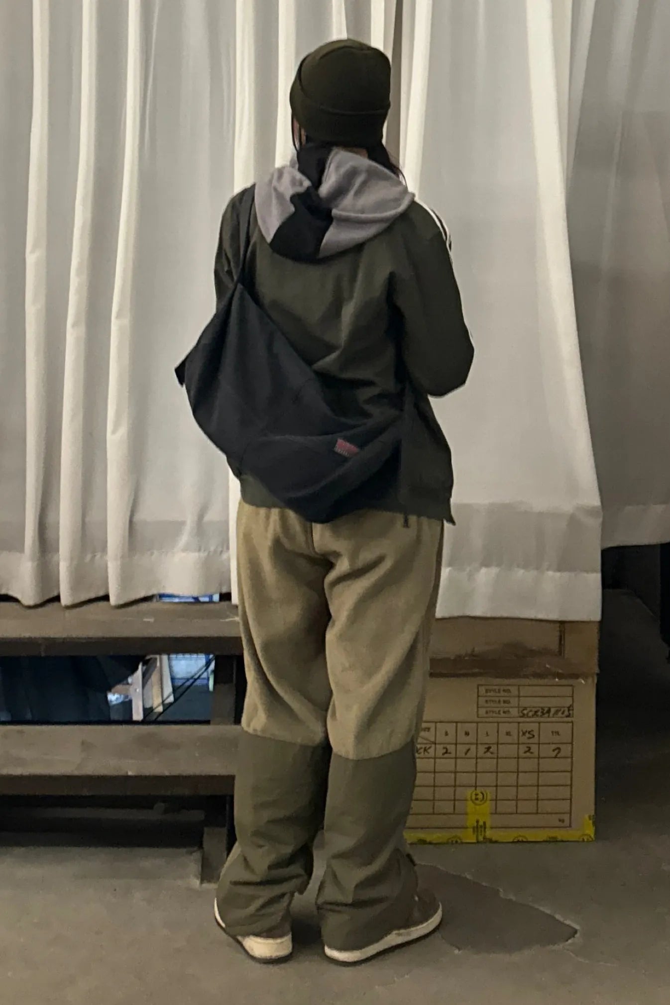 【𝘱𝘳𝘦-𝘰𝘳𝘥𝘦𝘳】SCULPTOR Vintage Canvas Duffel Bag Black