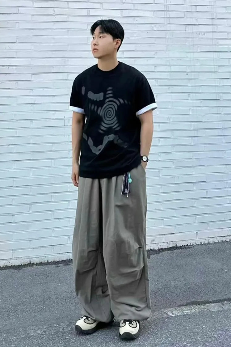 【𝘱𝘳𝘦-𝘰𝘳𝘥𝘦𝘳】Webhouse Twister Rockstar Tee (Black)