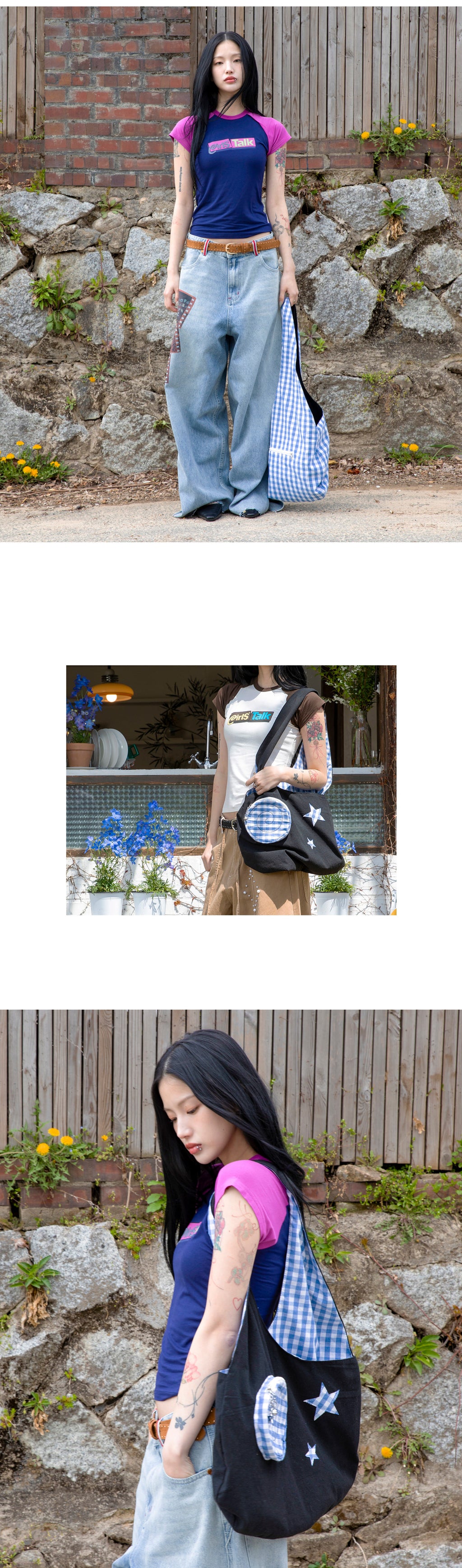 【𝘱𝘳𝘦-𝘰𝘳𝘥𝘦𝘳】XTONZ Kintoto Reversible Shoulder Bag (MULTI)