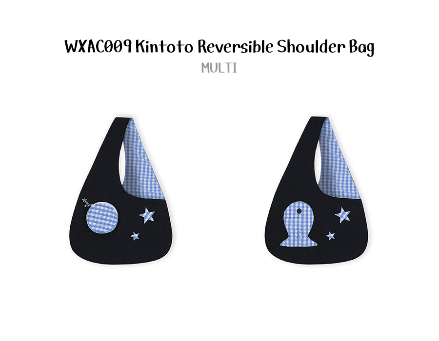 【𝘱𝘳𝘦-𝘰𝘳𝘥𝘦𝘳】XTONZ Kintoto Reversible Shoulder Bag (MULTI)